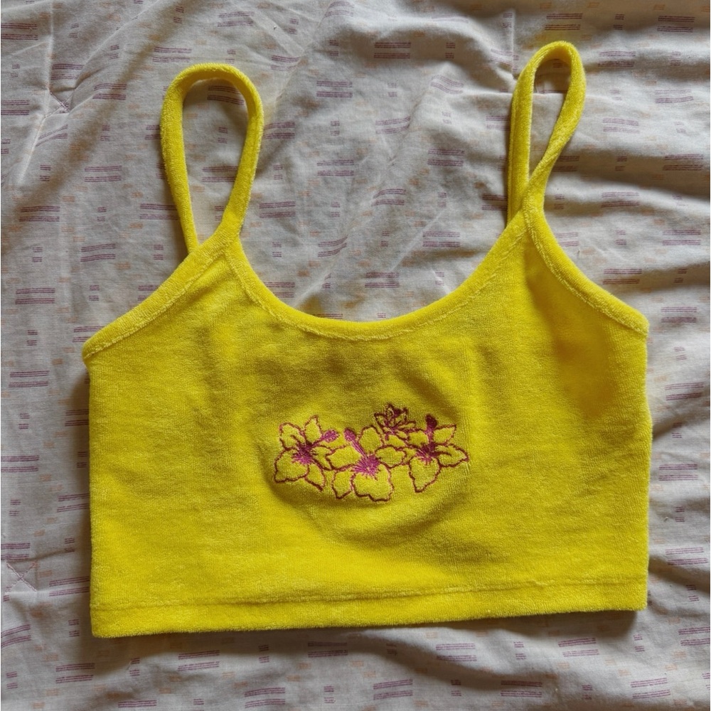 Urban Outfitters Terry Cloth Tank Top